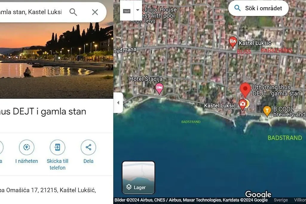 Dejt I Gamla Stan Villa Kastela Holiday home